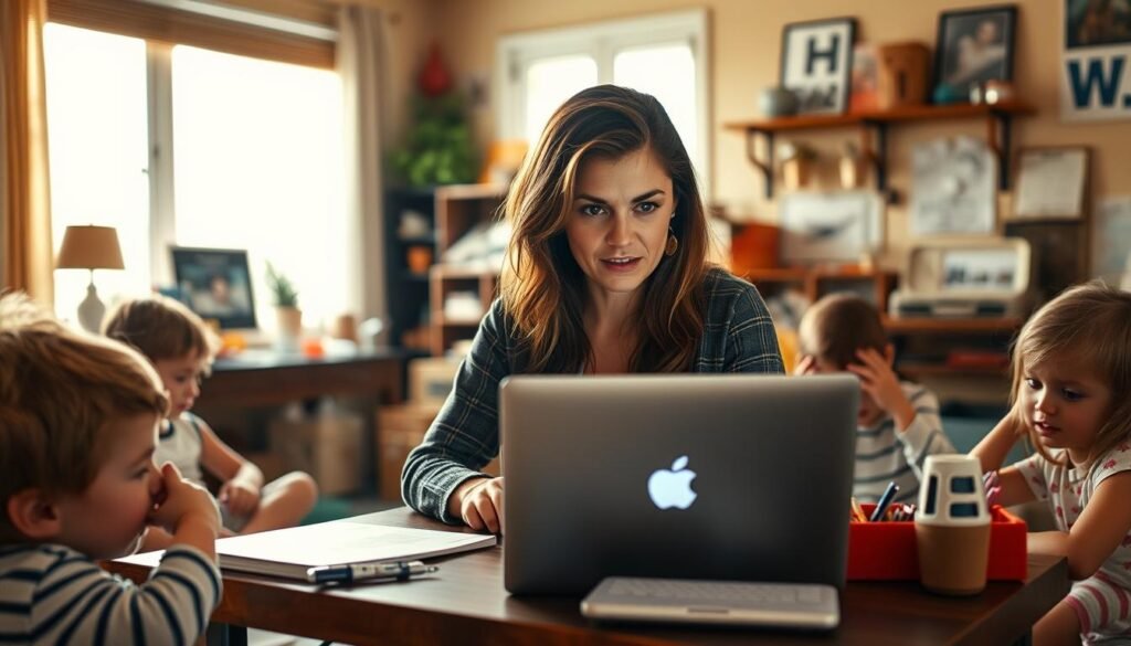 work from home moms balancing side hustles